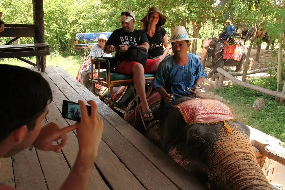 KBV Rafting 5 kms in Phang Nga + Elephant ride - Image 1