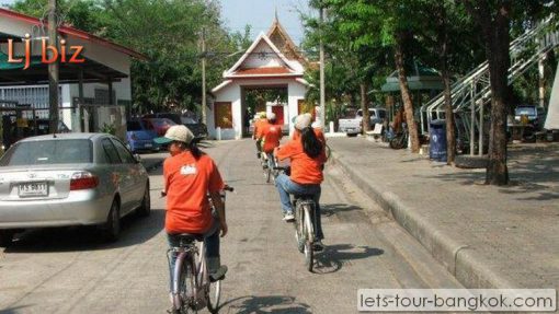 cycling in Bangkok