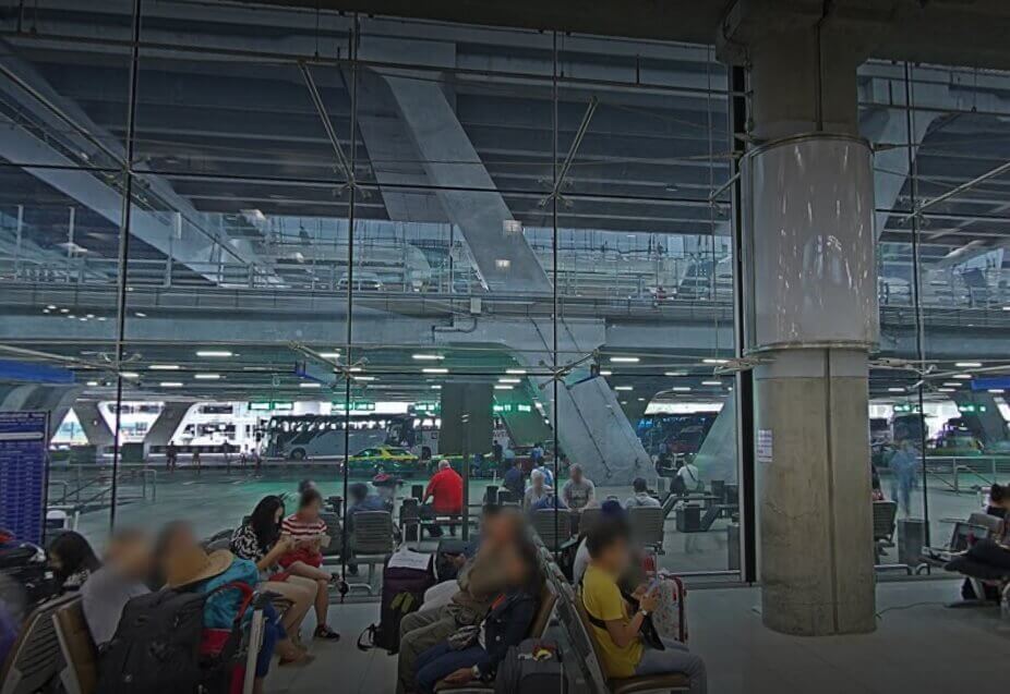 Bangkok airport 2 floor