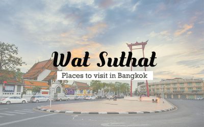 Wat Suthat Temple , epicenter of Bangkok