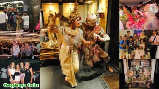 Service of Chaophraya cruise khon dance