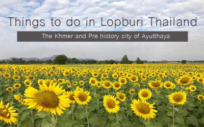 Lopburi Thailand, The Khmer and Pre history city of Ayutthaya