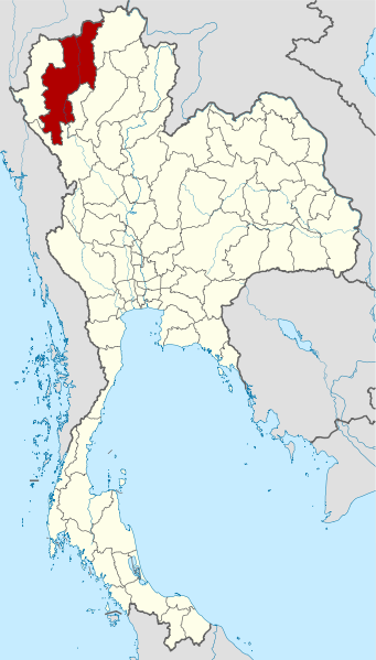 location of Chiang mai