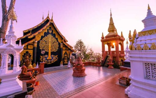 unseen temple in Lampang